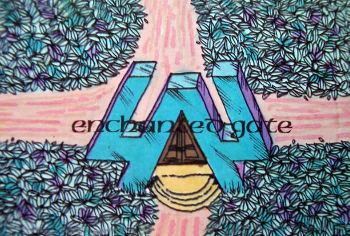 mystic wood encharnted gate - mystic wood cards